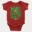 Who Is The Daag Voice Onesie/Romper in Red Color
